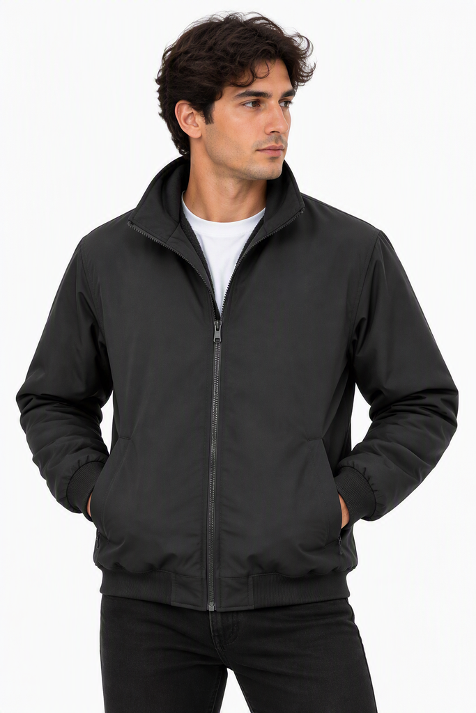 Chamarra Bomber Hold FABDI® (S, Azul Marino)